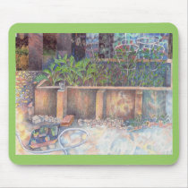 Garden mousepad by CarolynJaeger Garden mousepad