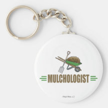 Garden Mulching Key Chain