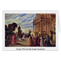 Garden Of Ariosto By Anselm Feuerbach Cards