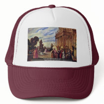 Garden Of Ariosto By Feuerbach Anselm Mesh Hat