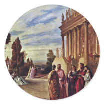 Garden Of Ariosto By Feuerbach Anselm Stickers