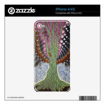 Garden Of Eden iPhone 4/4S Skin skins