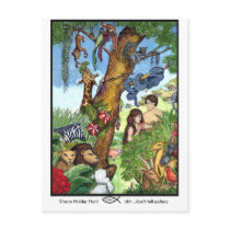 Garden of Eden postcard by SherryHolderHunt Garden of Eden postcard