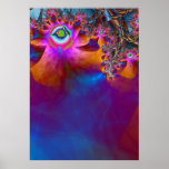 Garden of Eyes in Water & Rust posters