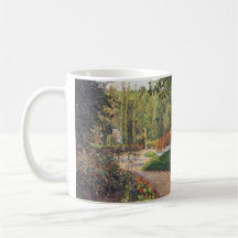 Garden of Les Mathurins at Pontoise by Pissarro Coffee Mug