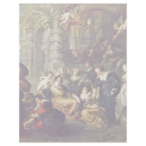 Garden Of Love By Rubens Peter Paul (Best Quality) Personalized Letterhead