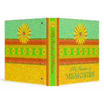 Garden of Memories Spring Flower Memory Book 3 Ring Binder