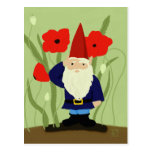 Garden of Remembrance Gnome Postcard