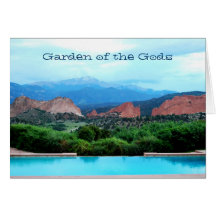 Garden of the Gods notecard