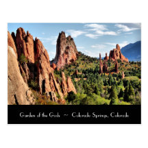 Garden of the Gods Post Cards