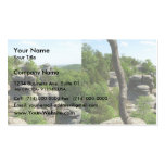 Garden Of The Gods-Southern Illinois. Stereographi Business Cards