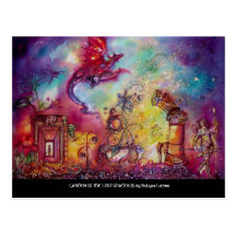 GARDEN OF THE LOST SHADOWS 2 POSTCARD