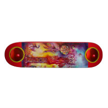 GARDEN OF THE LOST SHADOWS, FAERY AND BUTTERFLIES SKATE BOARD