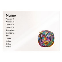 GARDEN OF THE LOST SHADOWS -pearl paper Business Card Templates