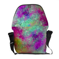 GARDEN OF THE LOST SHADOWS -pink purple violet Commuter Bag