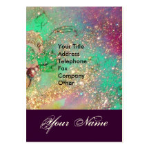 GARDEN OF THE LOST SHADOWS STAR DUST MONOGRAM 1 BUSINESS CARD