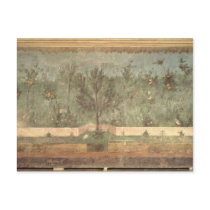 Garden Paintings from the  'Villa of Livia' Postcard