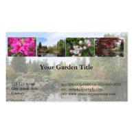 Garden, Park, Recreation  business card