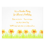 Garden Party Custom Invites