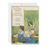 Garden Party Personalized Announcements