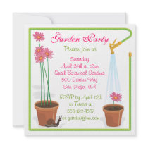 Garden Party Invitation