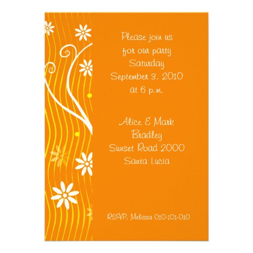 Garden Party Invitation