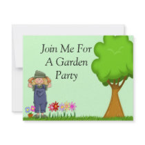 Garden Party Invite invitations by craftycorner Garden Party Invite invitations