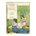 Garden Party Personalized Announcements