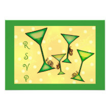 garden party personalized announcements
