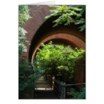 Garden path blank notecard cards