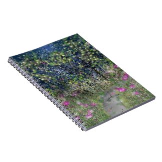 Garden Path Digital Dreamscape Art Note Book