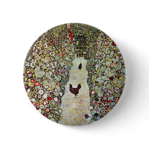 Garden Path with Chickens by Gustav Klimt Pins