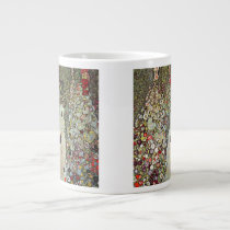 Garden Path with Chickens by Gustav Klimt Extra Large Mug
