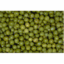 Garden peas photo sculptures