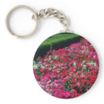 Garden Petunia (Petunia Cv) flowers keychains