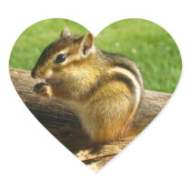 Garden Photo Heart Sticker