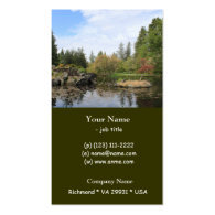 garden photography business card template