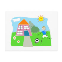 Garden Play postcards
