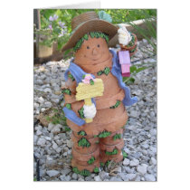 Garden Pot Man cards by wolfmountainstudio Garden Pot Man cards
