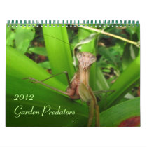 Garden Predators 2012 Calendar