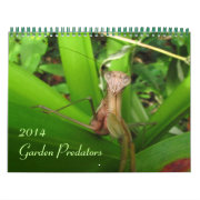 Garden Predators 2014 Calendar
