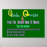 Garden Quotes Posters