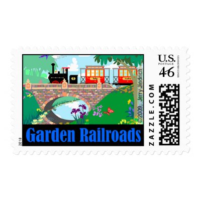 Garden Railroads Stamps by jerryjindrich