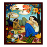 Garden Repose Poster posters