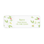 Garden Return Address Label labels