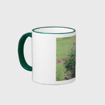 Garden Roses Mug (Green) mugs