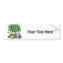 Garden Scene Bumper Stickers