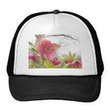 Garden Scene - Hellebores And Old Oak Hat