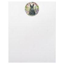 Garden Scottie Letterhead Template