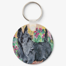 Garden Scotties Key Chains